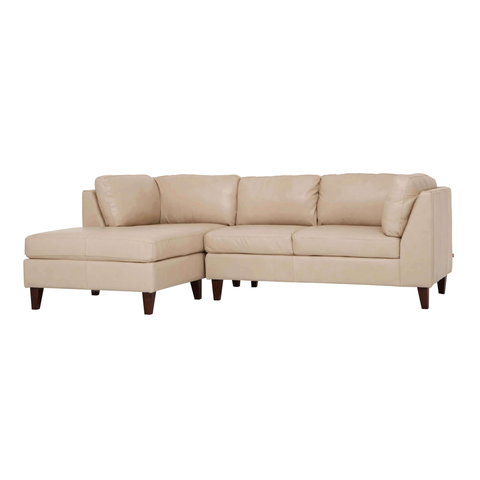 Salema 2-Piece Sectional Sofa with Chaise - Leather