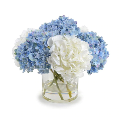 Hydrangea Arrangement - Blue-White