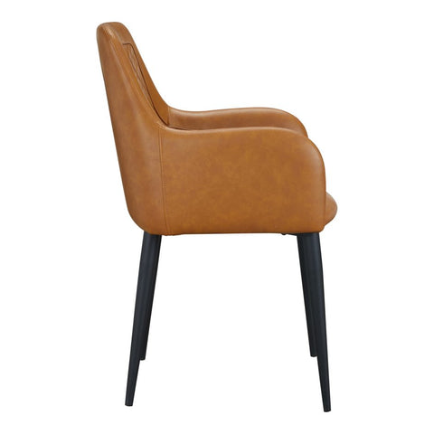 Cantata Dining Chair Tawny Vegan Leather