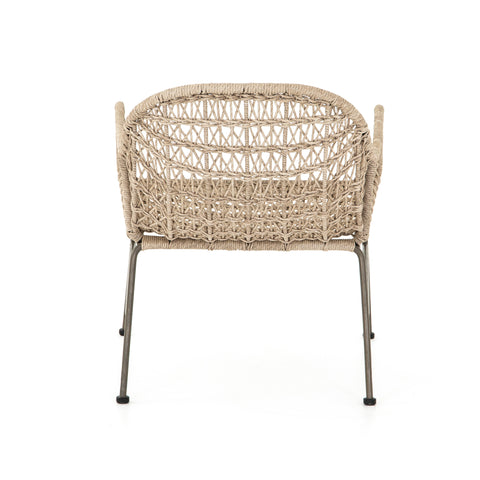 Bandera Outdoor Woven Club Chair - Vintage White