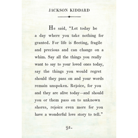 Jackson Kiddard - Book Collection