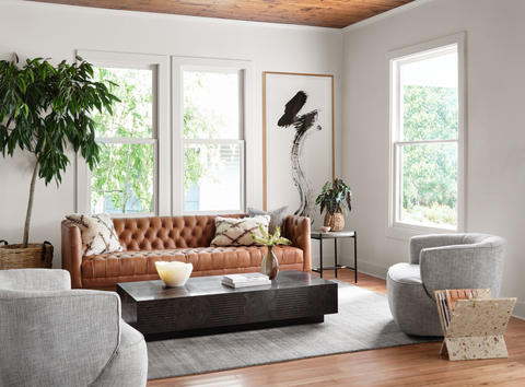 Williams Leather Sofa 90" NW Camel