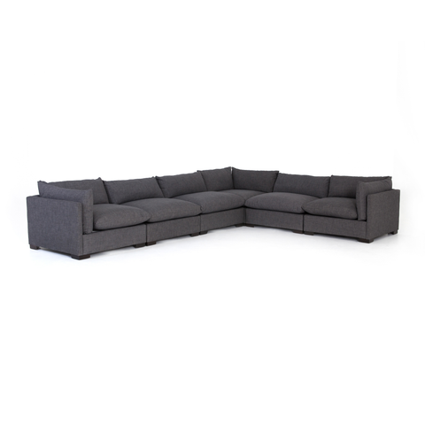 Westwood 6Pc Sectional-Bennett Charcoal