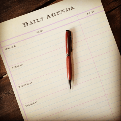 Daily Agenda