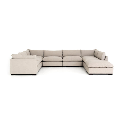 Westwood 7Pc Sectional w/ Ottoman Bennett Moon