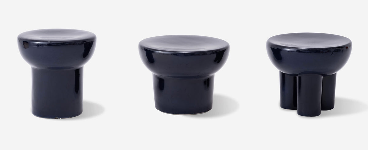 Bongo Stool- Indigo – LIVING.KY