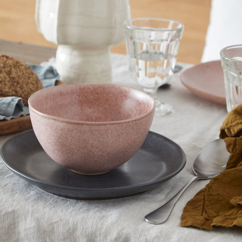 Livia  Soup/cereal bowl - 15 cm | 6'' - Mauve rose