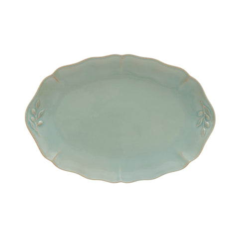 Alentejo  Oval platter - 32 cm | 13'' - Turquoise
