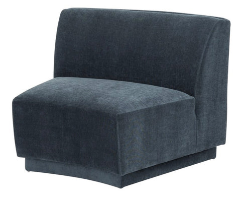 Yoon Slipper Chair Dusty Blue