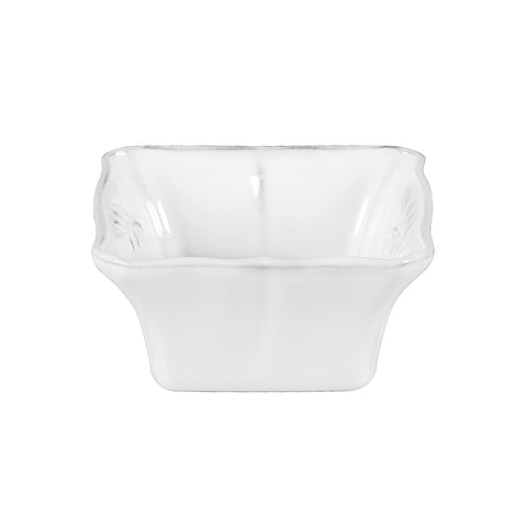 Alentejo  Square bowl - 13 cm | 5'' - White