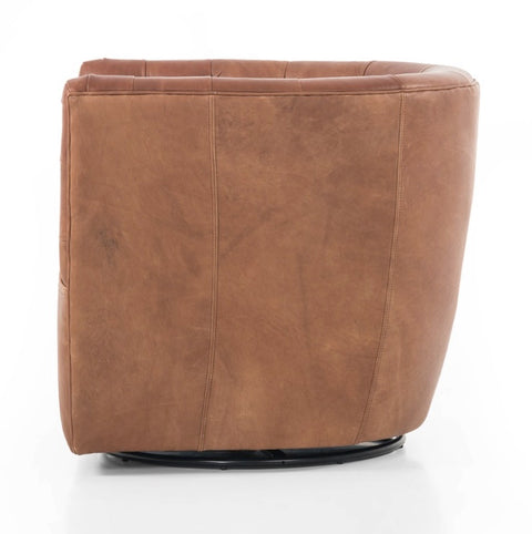 Hanover Swivel Chair - Heirloom Sienna