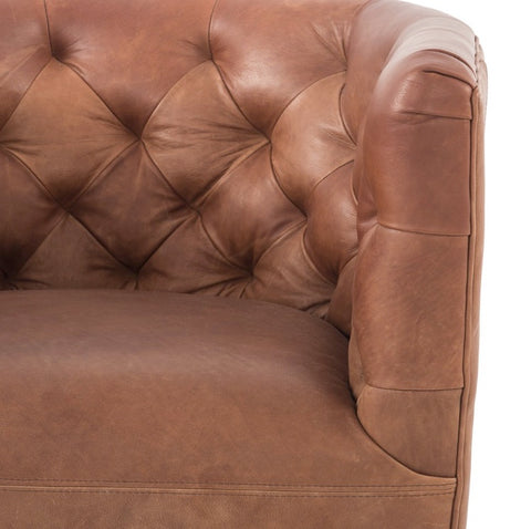 Hanover Swivel Chair - Heirloom Sienna