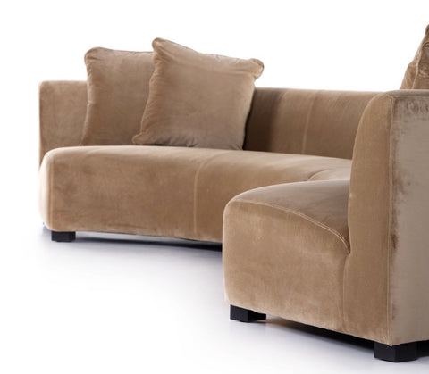 Liam 2-Pc Sectional-Surrey Camel