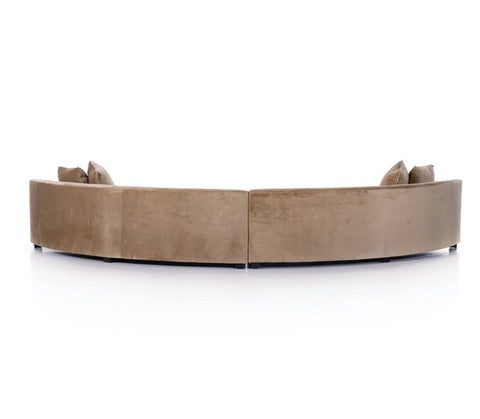 Liam 2-Pc Sectional-Surrey Camel