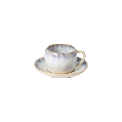 Brisa  Tea cup and saucer - 0.23 L | 8 oz. - Ria blue