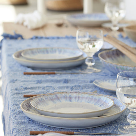 Brisa  Dinner plate - 28 cm | 11'' - Ria blue