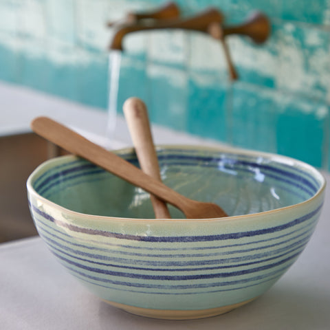 Nantucket Serving bowl - 28 cm | 11'' - Aqua