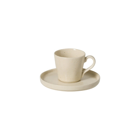 Lagoa  Tea cup and saucer - 0.21 L | 7 oz. - Pedra