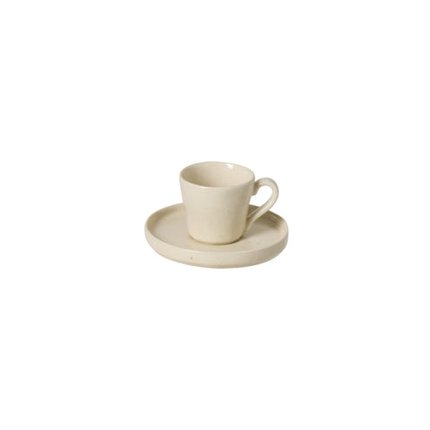 Lagoa  Coffee cup and saucer - 0.09 L | 3 oz. - Pedra