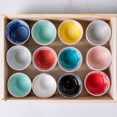 Grespresso  Wooden box 24 lungo cups - Multicolor