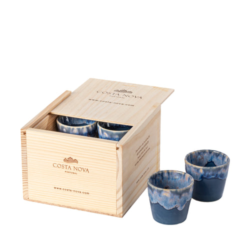 Grespresso  Gift box 8 espresso cups - Denim