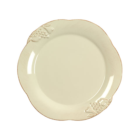 Madeira Harvest Charger plate/platter - 34 cm | 13'' - Vanilla Crème