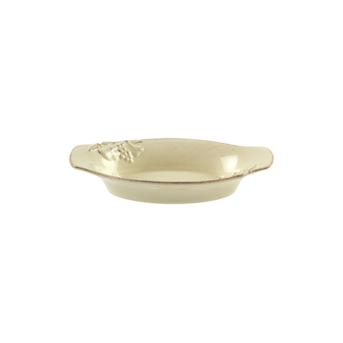 Madeira Harvest Oval gratin - 32 cm | 13'' - Vanilla Crème