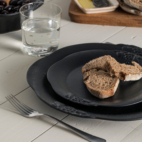 Madeira Harvest Salad plate - 21 cm | 8'' - Matte black