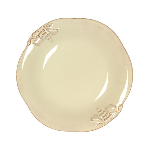 Madeira Harvest Soup/pasta plate - 24 cm | 10'' - Vanilla Crème