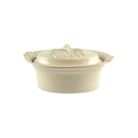 Madeira Harvest Cov. oval casserole - 2.13 L | 72 oz. - Vanilla Crème