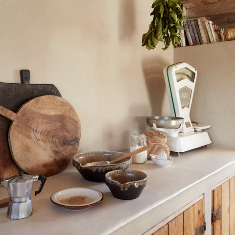 Poterie Mixing bowl - 34 cm | 14'' - Mocha-latte