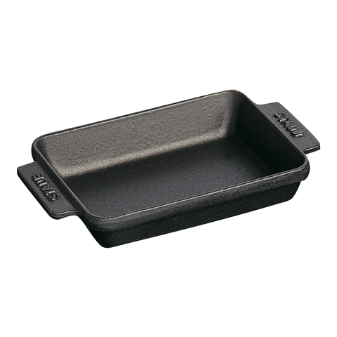 Cast Iron - 5.75" X 4 .5" Mini Rectangular Baker - Black