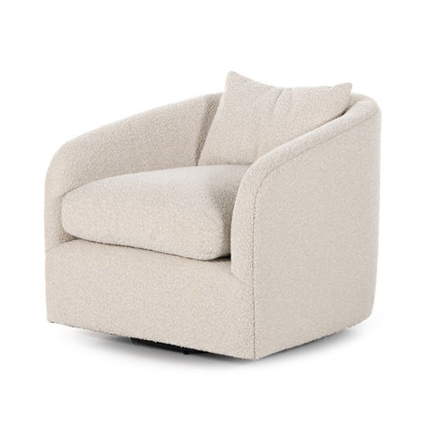Topanga Swivel Chair-Knoll Natural