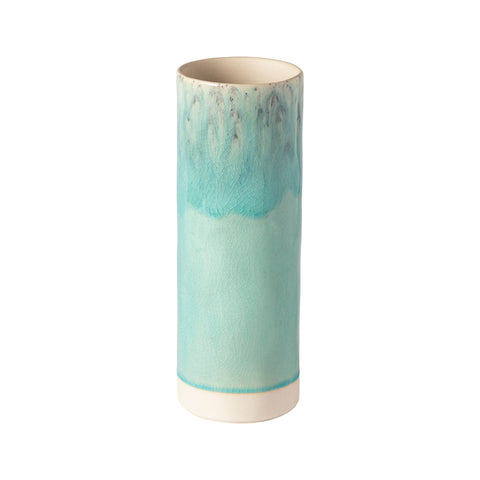 Madeira  Cylinder vase - 25 cm | 10'' - Blue
