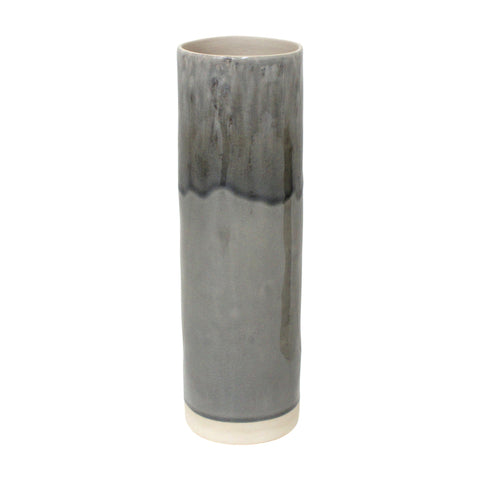 Madeira  Cylinder vase - 30 cm | 12'' - Grey