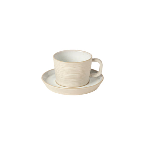 Nótos  Tea cup and saucer  - 0.20 L | 7 oz. - Dune path