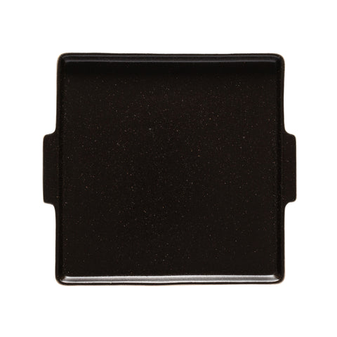 Nótos  Square plate/tray - 22 cm | 9'' - Latitude black