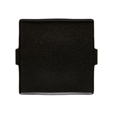 Nótos  Square serving plate - 31 cm | 12'' - Latitude black