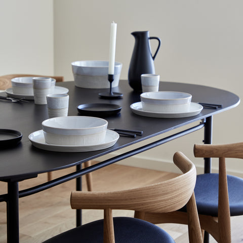 Nótos  Oval tray - 35 cm | 14'' - Dune path