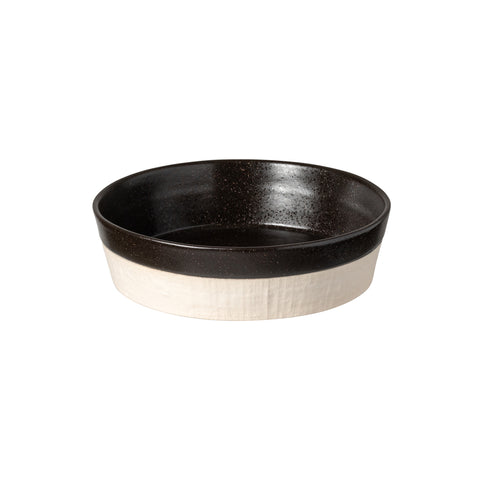 Nótos  Low bowl - 20 cm | 8'' - Latitude black