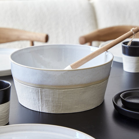 Nótos  Serving bowl - 25 cm | 10'' - Dune path