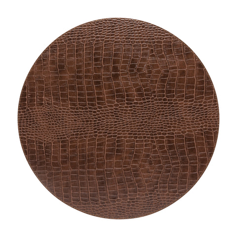 Placemats Collection - Club  Round placemat - Caramel