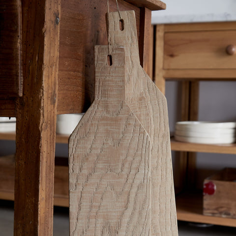 Plano  Oak wood cutting/serving board w/handle - 60 cm | 24'' - Oak wood