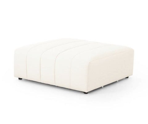 Langham Ottoman Piece-Fayette Cloud