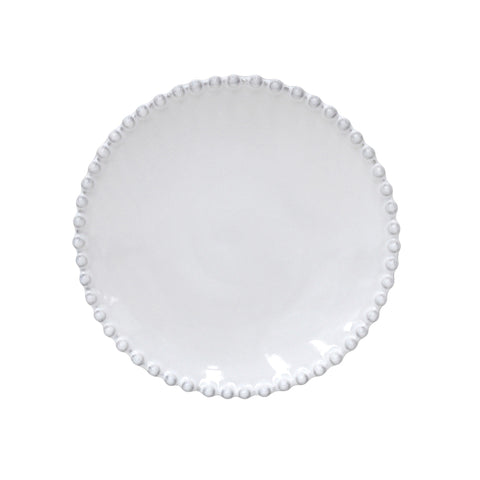 Pearl  Bread plate - 17 cm | 7'' - White