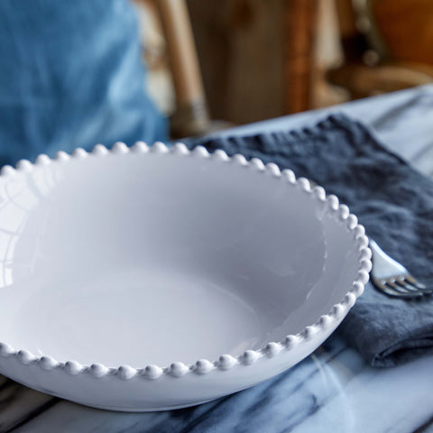 Pearl  Pasta bowl - 23 cm | 9'' - White