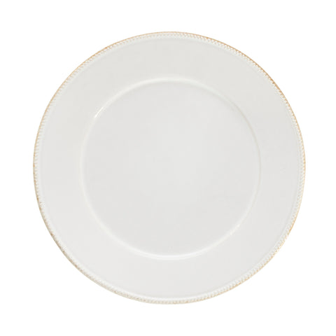 Luzia  Round charger plate/platter - 33 cm | 13'' - Cloud white