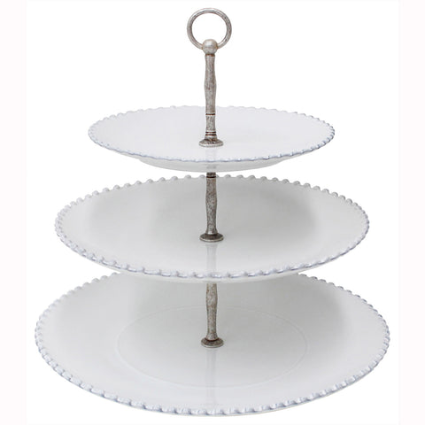 Pearl  Centerpiece - 34 cm | 13'' - White
