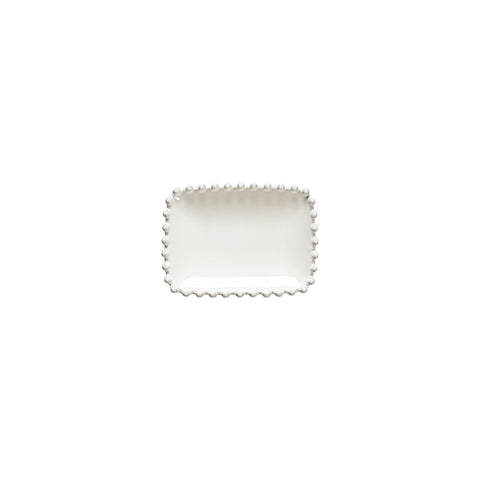 Pearl Bath  Soap dish - 14 cm | 6'' - White