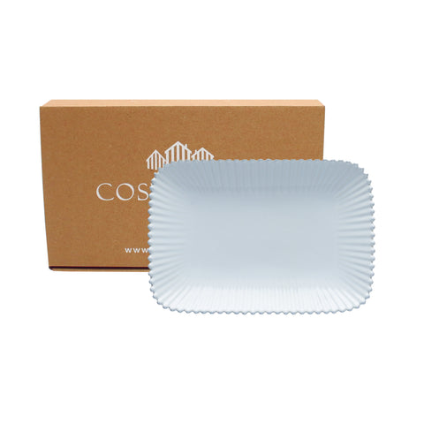 Pearl  Rect. platter - 30 cm | 12'' - White